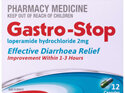 Gastro-Stop Capsules 2mg Loperamide x 12