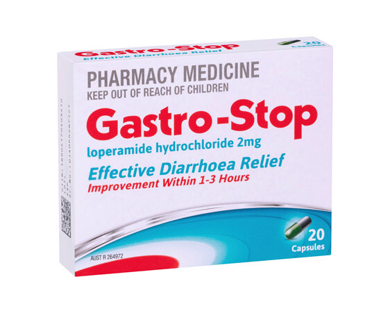 Gastro-Stop Capsules 2mg Loperamide x 20