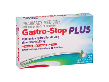 Gastro-Stop Plus Chewable Tablets x 12