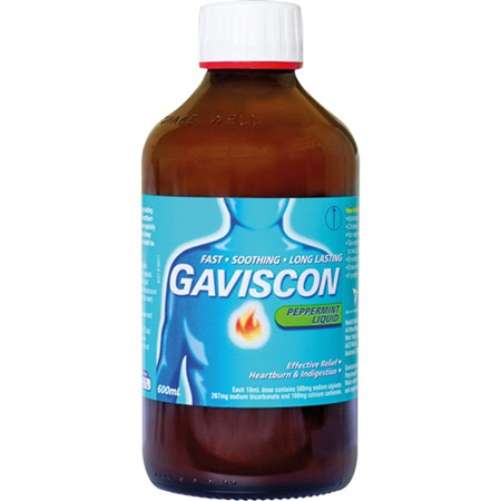 Gaviscion Liquid Peppermint 600ml