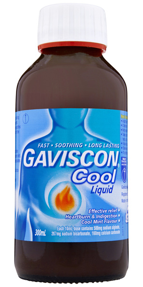 Gaviscon Cool Liquid Heartburn and Indigestion 300ml