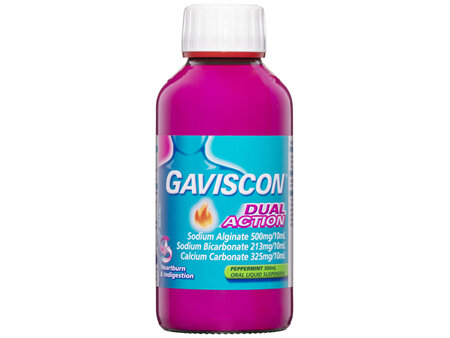 GAVISCON Dual Act. P/Mint Liq 300ml