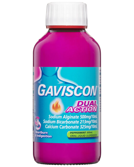 GAVISCON Dual Act. P/Mint Liq 300ml