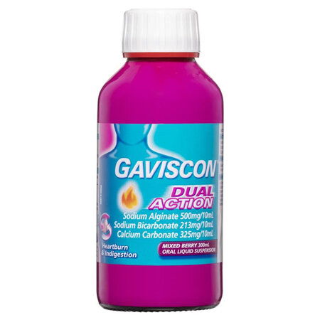 GAVISCON Dual Action Mixed Berry Liquid 300ml