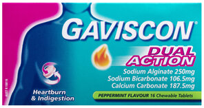 Gaviscon Dual Action Peppermint 16 Pack