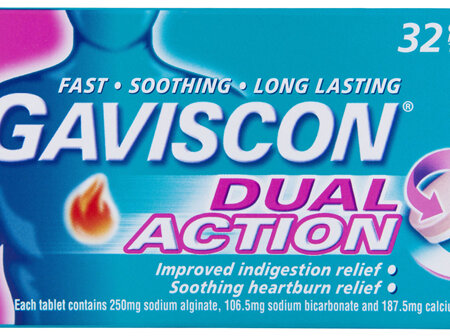 Gaviscon Dual Action Peppermint 32 Pack