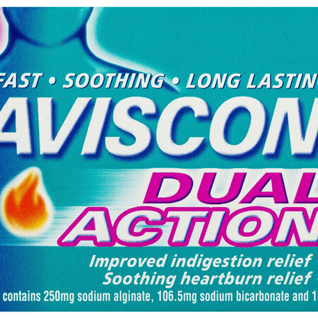 Gaviscon Dual Action Tablets Peppermint 48
