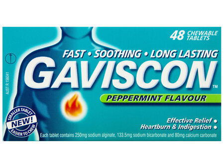GAVISCON P/MINT TAB 48