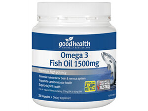GH Omega 3 Fish Oil 1500Mg 400 Caps