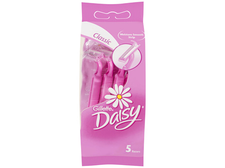Gillette Daisy Classic Women's Disposable Razor 5 count