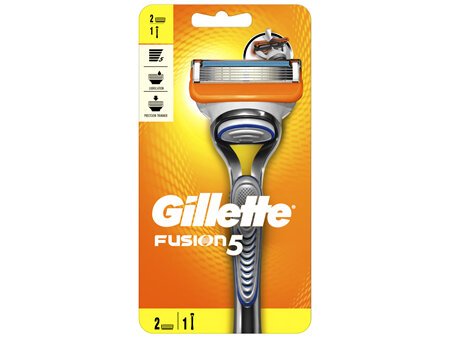 Gillette Fusion5 1 Razor + 2 Cartridges
