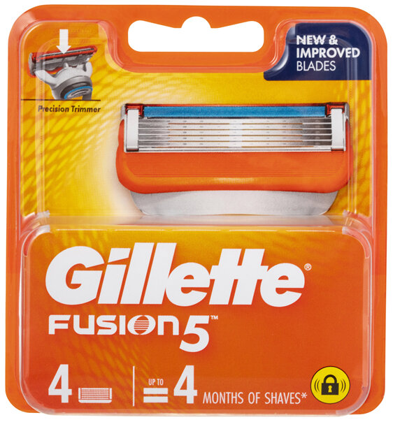 Gillette Fusion5 Cartridges 4 Pack
