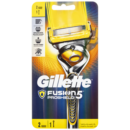 Gillette Fusion5 Proshield Razor and Cartridges 2 Pack