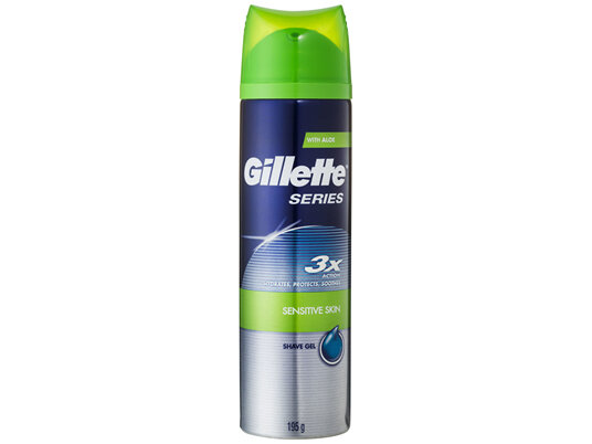 Gillette Series Shaving Gel Sensitive Skin 195g