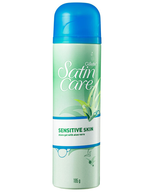 Gillette Venus Satin Care Sensitive Skin Shaving Gel 195g