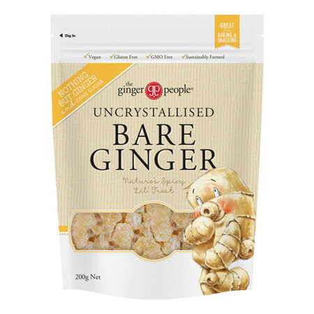 GINGINS Original Uncrystallised Bare Ginger 200g