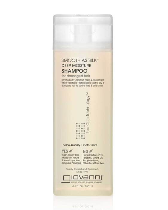 GIOVANNI Smooth As Silk Shampoo 250ml