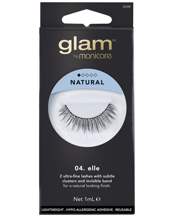 Glam By Manicare 04. Elle Lashes