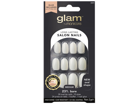 Glam By Manicare 231. Basic Oval Nails