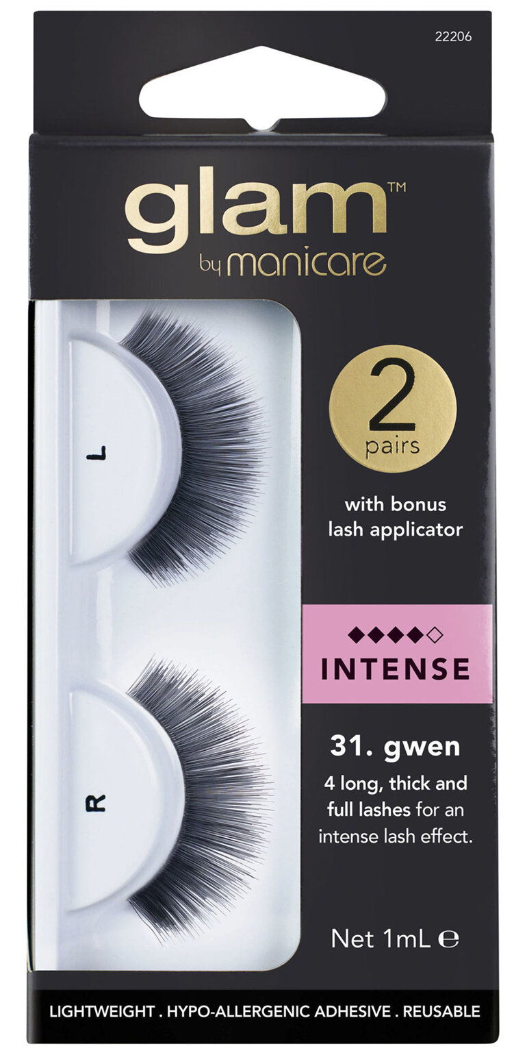 Glam By Manicare 31. Gwen 2 Pack Lashes