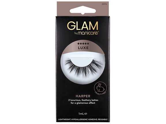 Glam by Manicare Harper Luxe Lashes