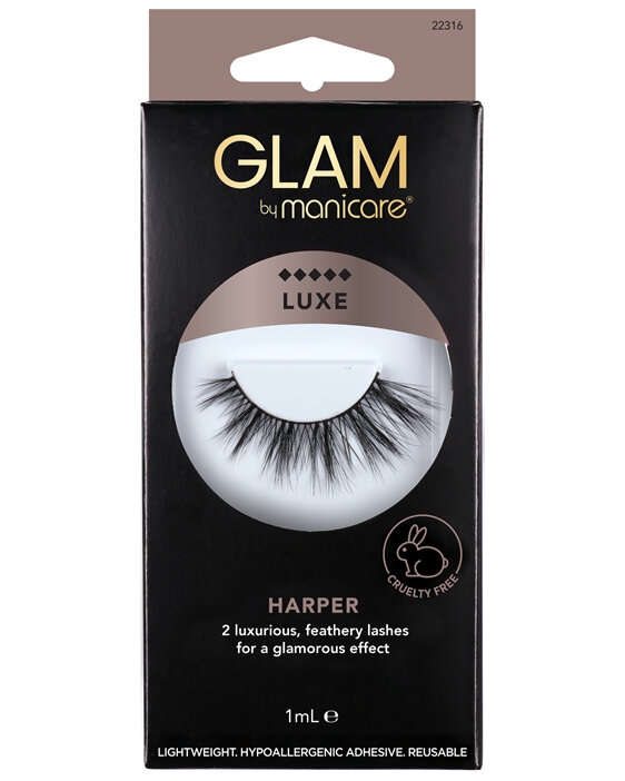 Glam by Manicare Harper Luxe Lashes