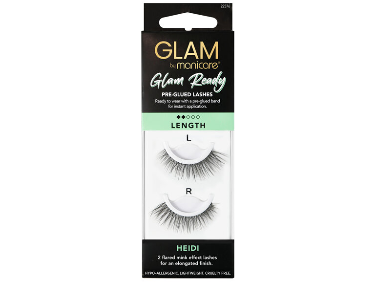 Glam by Manicare® Heidi Glam Ready Pre-Glued Lashes