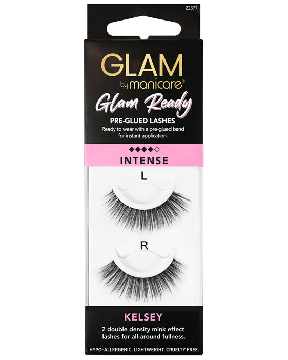 Glam by Manicare® Kelsey Glam Ready Pre-Glued Lashes