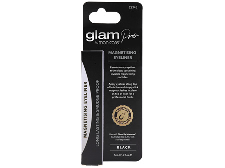 Glam By Manicare® Magnetising Eyeliner Black 5mL