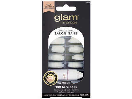 Glam By Manicare Nail Glue Box 100 Nails
