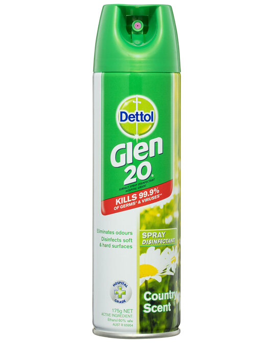 Glen 20 Spray Disinfectant All-In-One Country Scent 175g