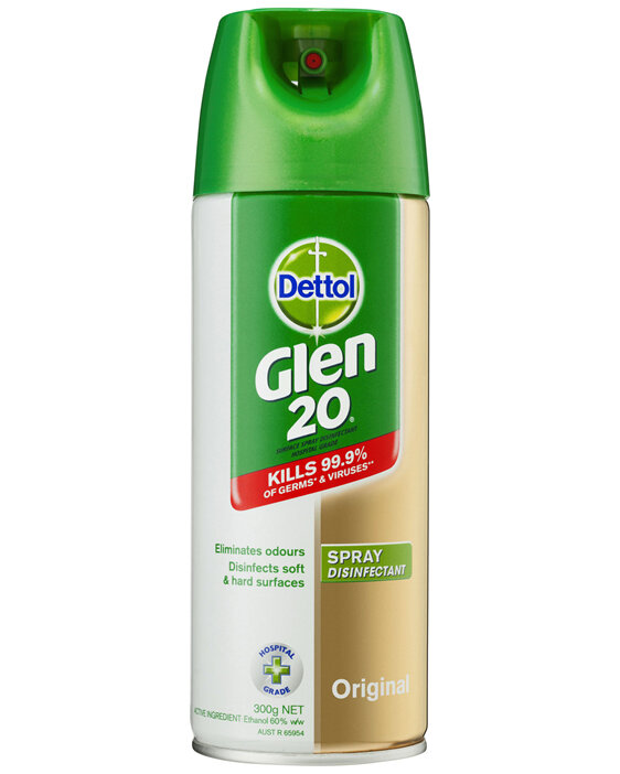 Glen 20 Spray Disinfectant All-In-One Original 300g