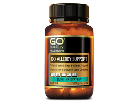 GO ALLERGY SUPPORT - Triple Strength Sinus & Allergy Support (30 Vcaps)