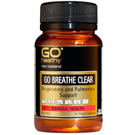GO BREATHE CLEAR - Respiratory and Pulmonary Support (30 Vcaps)