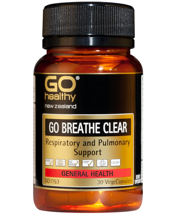 GO BREATHE CLEAR - Respiratory and Pulmonary Support (30 Vcaps)