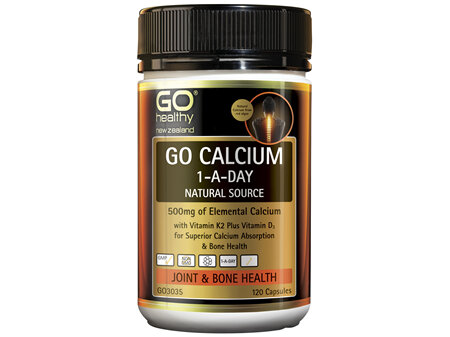 GO Calcium 1-A-Day 120 Caps