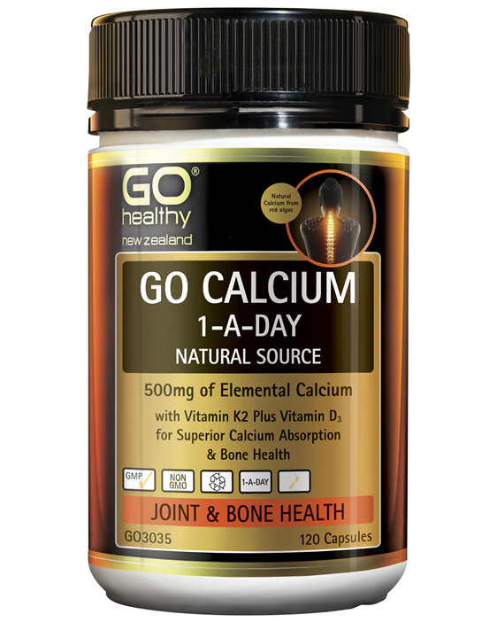 GO Calcium 1-A-Day 120 Caps