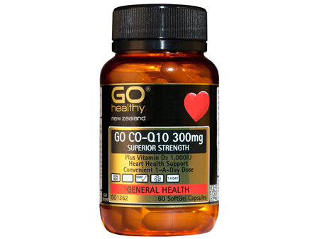 GO CO-Q10 300mg - Superior Strength (60 Caps)