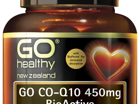GO Co-Q10 450mg BioActive 1-A-Day 30 Caps