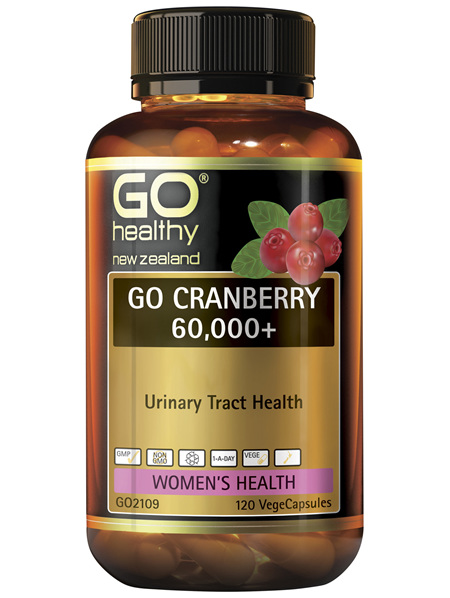 GO Cranberry 60,000+ 120 VCaps