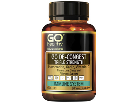 GO De-Congest Triple Strength 60 VCaps