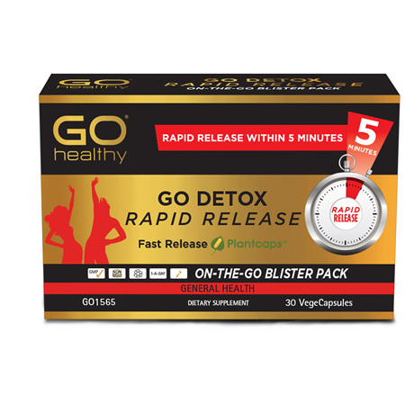 GO Detox Rapid Release 30 RR VCaps