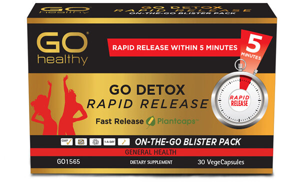 GO Detox Rapid Release 30 RR VCaps