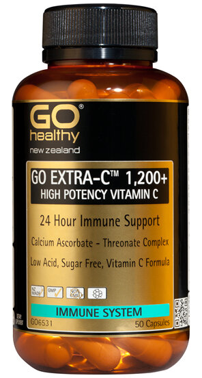GO EXTRA-C™ 1200+ - High Potency Vitamin C (50 caps)