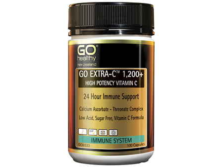 GO Extra-C 1,200mg+ Vitamin C 100 Capsules