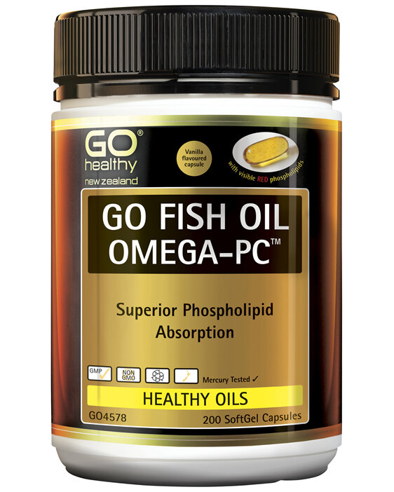 GO Fish Oil Omega-PC™ 200 Caps