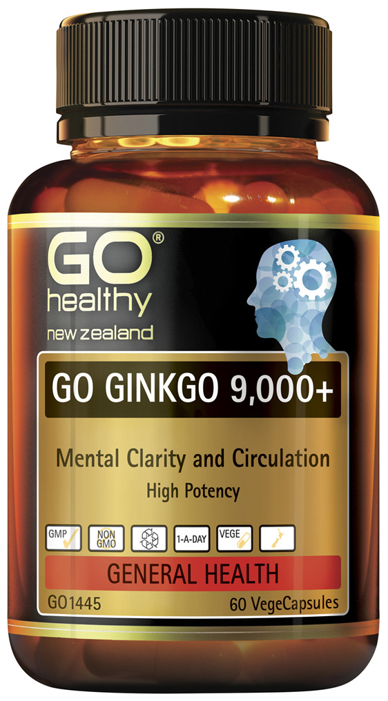 GO Ginkgo 9,000+ 60 VCaps