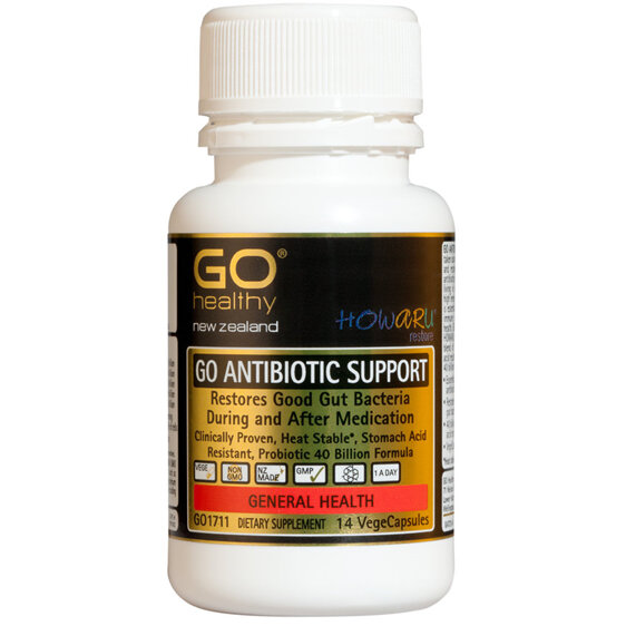 go healthy antibiotic support