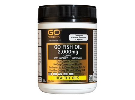 Go Healthy Fish Oil 2,000mg 230 softgel caps