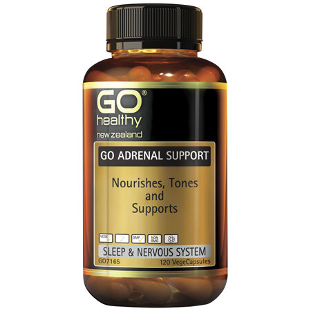 GO Healthy GO Adrenal Support 120 VegeCapsules